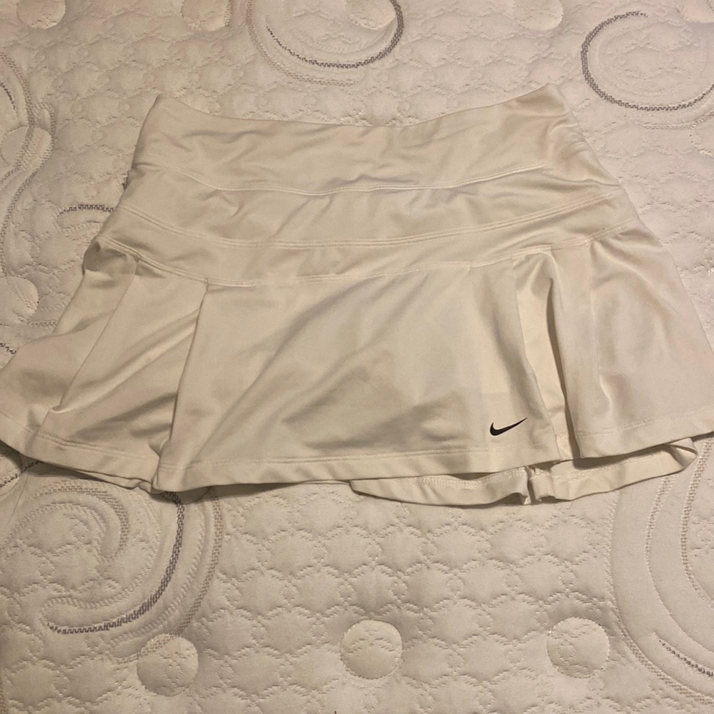 Nike White Tennis Skirt